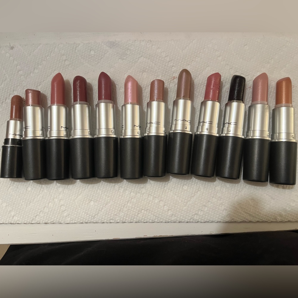 MAC Cosmetics Lipstick Collection — Pink, Mauve, Nude & Berry Shades